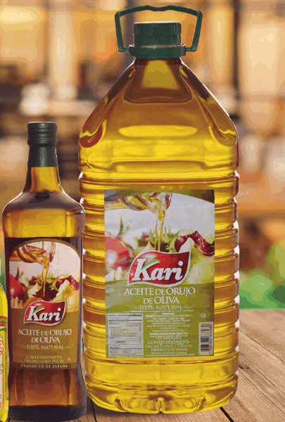 ACEITE DE ORUJO 1LT y 5 LT