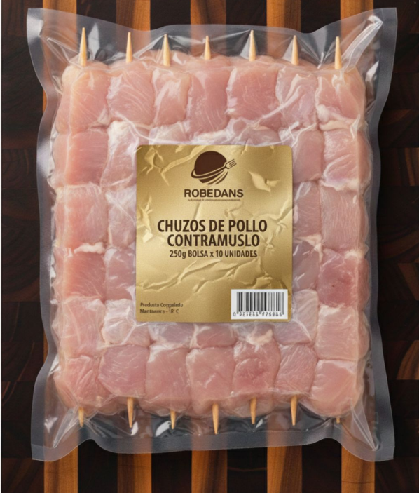 CHUZO DE POLLO 250GR X 10 UND