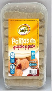 PALITOS DE QUESO Y GUAYABA X 10 UND ***