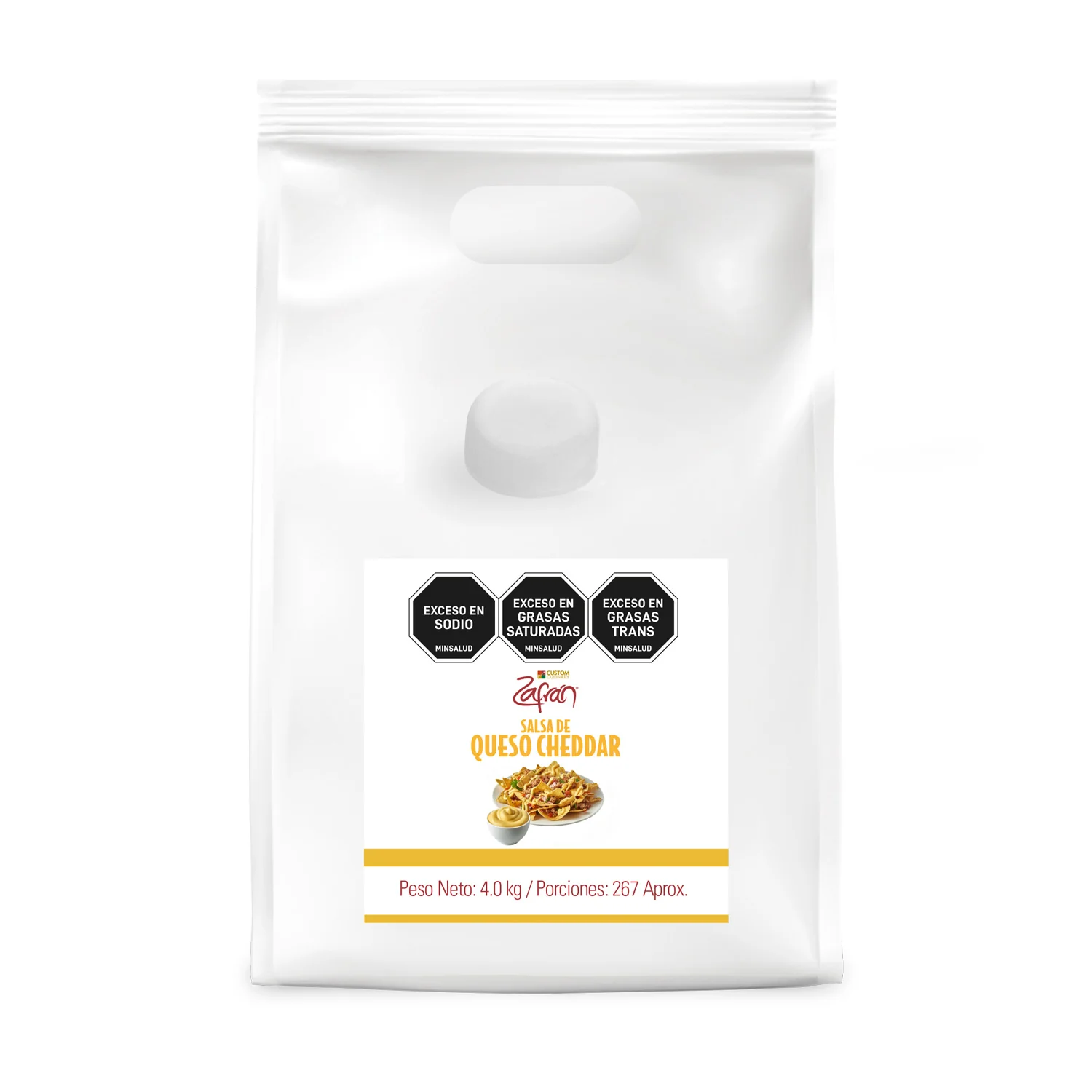 SALSA DE QUESO ZAFRAN MASTERBAG 4 KG