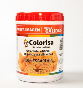 COLORANTE POLVO ROJO ESCARLATA