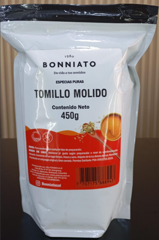TOMILLO MOLIDO BONNIATO