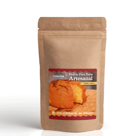 TORTA LISTA ARTESANAL COLORISA X 500GR
